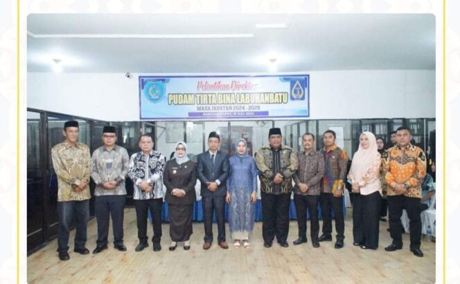 
					M. Lutfi Resmi di Lantik Menjadi Dirut Pudam Kabupaten Labuhanbatu Masa Jabatan 2024-2029