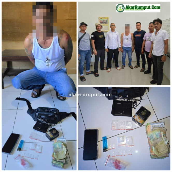 
					Unit Intel Kodim 0209/LB mengamankan seorang pria paruh baya terduga pelaku pengedar narkoba di wilayah Kota Pinang berinisial SPH (48) dengan barang bukti diduga sabu-sabu sebanyak 2 buah paket besar dan 8 buah paket kecil beserta uang tunai senilai satu juta empat puluh lima ribu rupiah