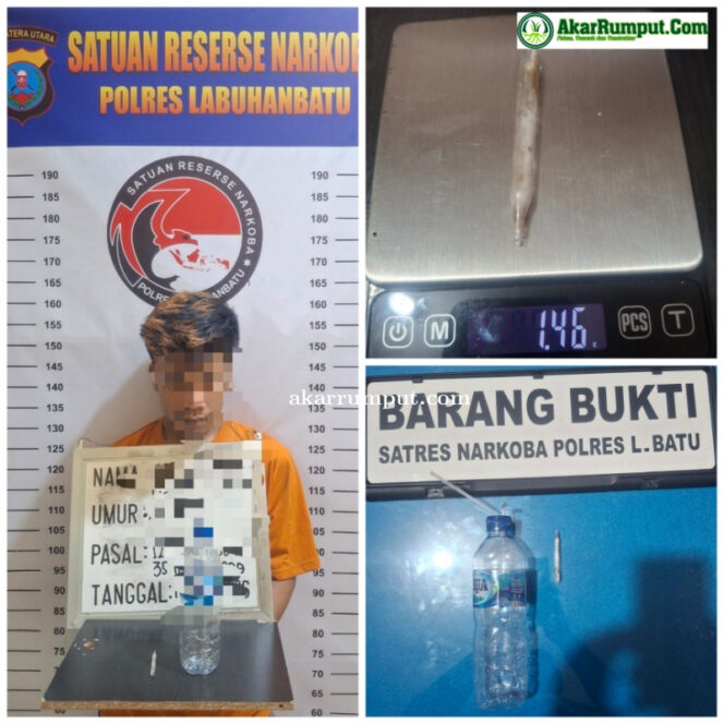 
					Terduga pelaku seorang pria berinisial AB alias Bolon (26), seorang wiraswasta yang berdomisili di Jalan Padang Bulan Gang Alamia Kelurahan Padang Bulan Kecamatan Rantau Utara