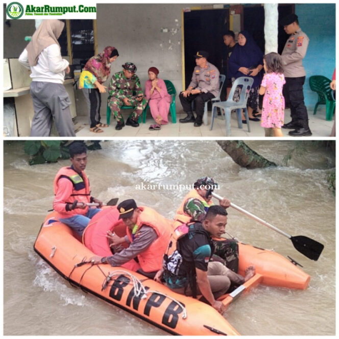 
					Danramil 13/AN  Kodim 0209/Labuhanbatu Kapten Inf AD. Manik dan Kapolsek Bilah Hulu AKP R. Sinulingga bersama sejumlah personel turun langsung ke lapangan untuk memimpin dan mendampingi proses pencarian. pada Minggu (20/04/2025)