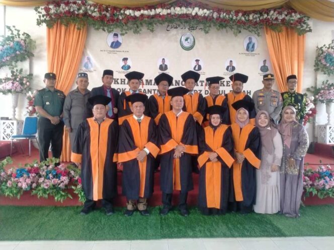 
					Danramil 12/LP Hadiri Acara Khataman di Ponpes Darul Falah Langga Payung