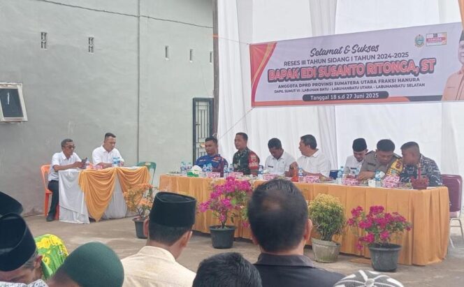 
					Babinsa Koramil 03/SB menghadiri kegiatan Reses III Sidang I Tahun 2024 - 2025 Rabu (18/06/2025)