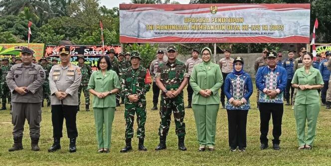 
					30 Hari Bersama Rakyat, TMMD ke-125 Tinggalkan Jejak Pembangunan di Tanjung Medan