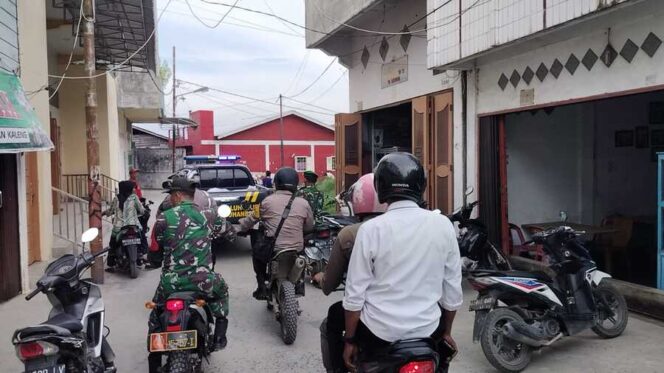 
					Patroli gabungan pada Rabu (3/8/2025) di Tanjung Leidong, Kabupaten Labuhanbatu Utara
