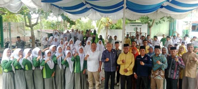 
					Sosialisasi Penyebarluasan Ideologi Pancasila dan Penguatan Wawasan Kebangsaan di Sekolah Perguruan Al Bukhari Rantauprapat, Rabu (03/09/2025).
