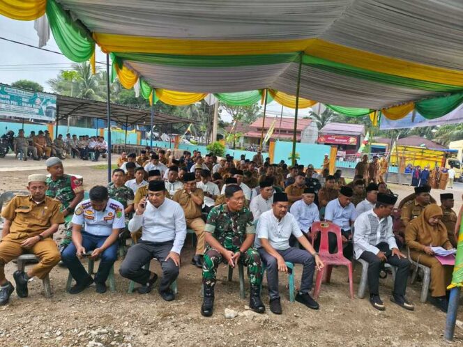 
					Danramil 01/AK Mayor Inf. Parlindungan Sinaga, S.H menghadiri Tabligh Akbar sekaligus peringatan Maulid Nabi Muhammad SAW 1447 H yang digelar di Masjid Al-Ikhlas, Selasa (09/09/2025)