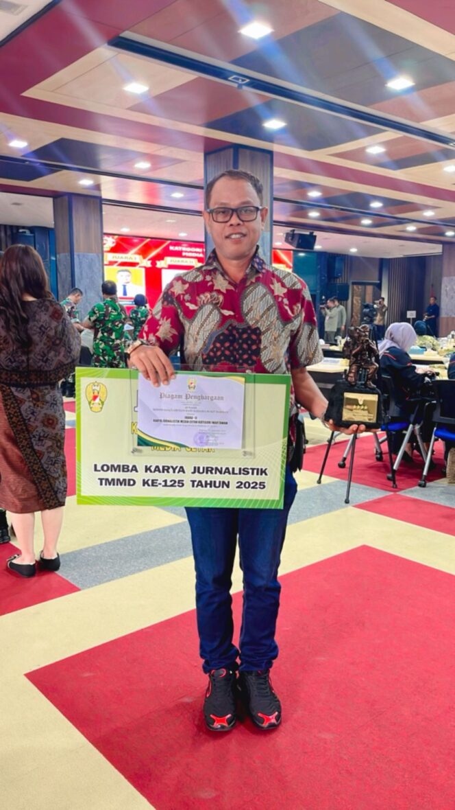 
					Junaidi Marpaung di - Aula Jenderal A.H. Nasution Mabesad, Rabu (17/09/2025) 