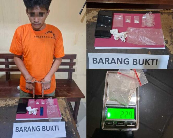 
					Tersangka dan barang bukti