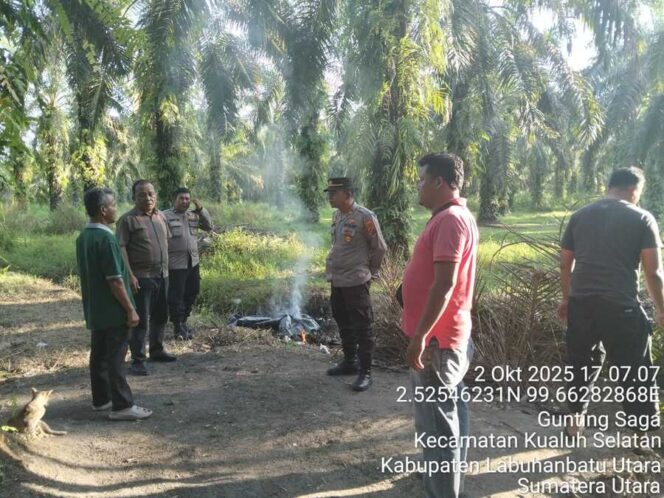 
					Polsek Kualuh Hulu Polres Labuhanbatu kembali melakukan Grebek Sarang Narkoba (GSN), kali ini menyasar kawasan Lk. IV Pekan TKamis (02/10/2025) soremur, 
