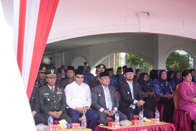 
					Mayor Inf Hendra Gunawan mewakili Dandim 0209/LB menghadiri Upacara Peringatan Hari Sumpah Pemuda ke-97 Tahun 2025, Selasa (28/10/2025)