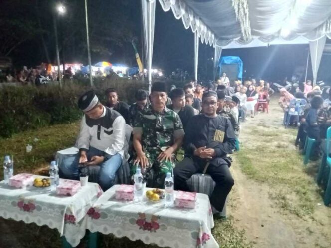 
					Danramil 13/AN Kapten Inf AD. Manik bersama jajaran Babinsa hadir pada Pembukaan Musabaqah Tilawatil Qur’an (MTQ) tingkat Kecamatan, Kamis (20/11/2025) 
