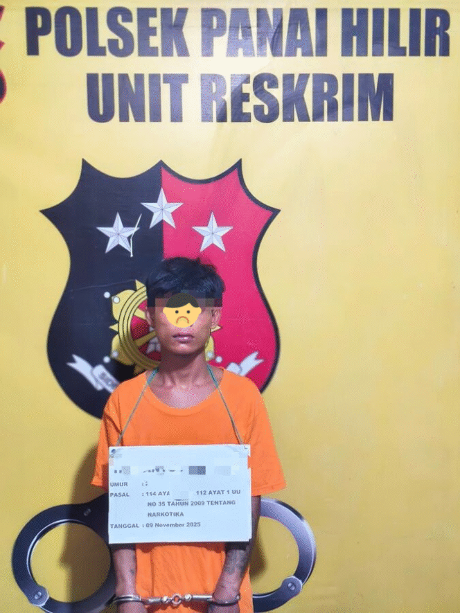 
					Terduga pelaku diketahui berinisial E alias Anto (28)