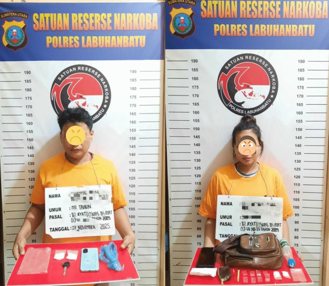 
					Terduga kedua pelaku MN (39) dan SA (32)