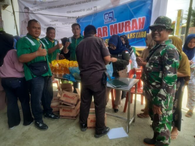 
					Serma Suparno, melakukan pendampingan langsung pada kegiatan yang diselenggarakan PT Nubika, Rabu (10/12/2025)