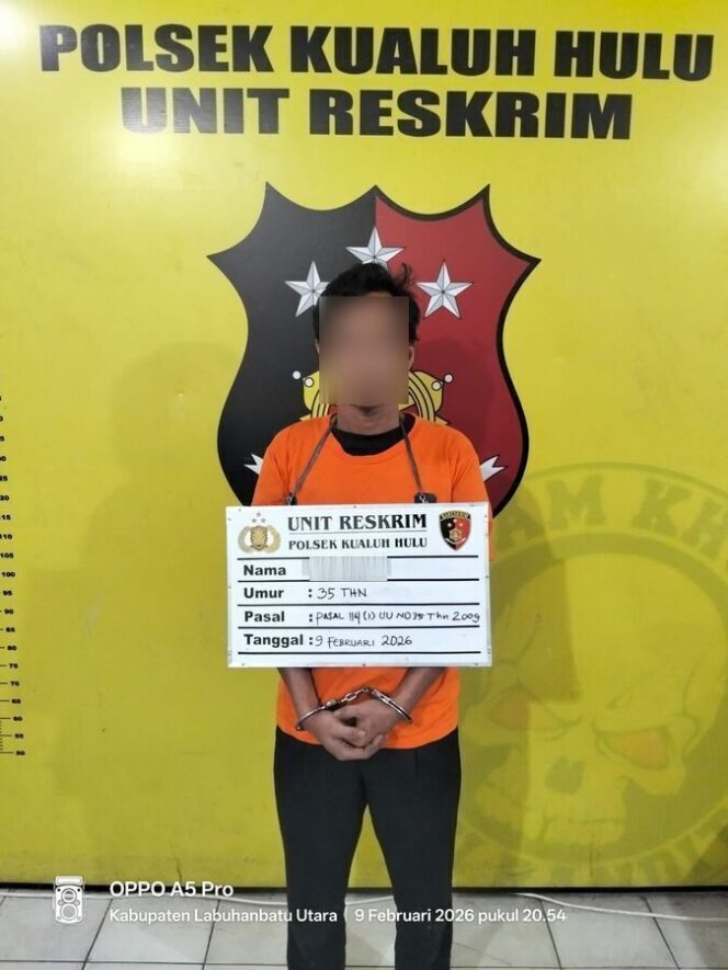 
					Terduga pelaku seorang pria berinisial MR (35)