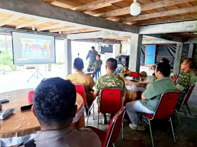 
					Video conference launching 200 titik Jembatan Garuda yang digelar oleh TNI Angkatan Darat secara nasional, Senin (09/03/2026)