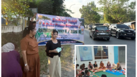 SMK Yapim Rantauprapat menggelar kegiatan berbagi takjil kepada masyarakat di Jalan Sisingamangaraja, Kecamatan Rantau Selatan, Kabupaten Labuhanbatu, dilanjutkan dengan acara buka puasa bersama yang dilaksanakan di Lobi satu sekolah Rabu (11/03/2026)