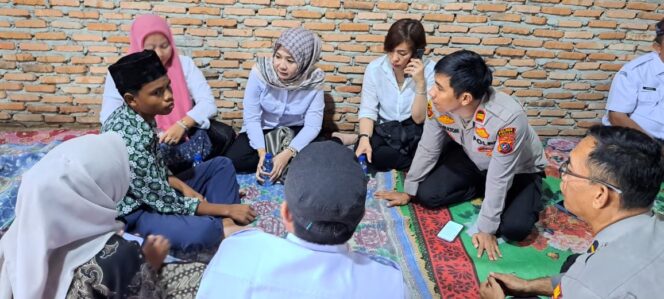 
					Polres Labuhanbatu hadir memberi dukungan dan trauma healing bagi korban bullying yang sempat viral di media sosial