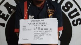 Terduga pelaku yang ditangkap berinisial IS alias Puput (32)