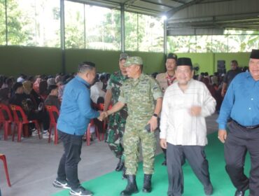 Kasdim 0209/LB hadir langsung dorong pendidikan lebih maju di Labuhanbatu