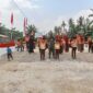 Jembatan Armco di Kualuh Hilir rampung dibangun oleh TNI bersama warga