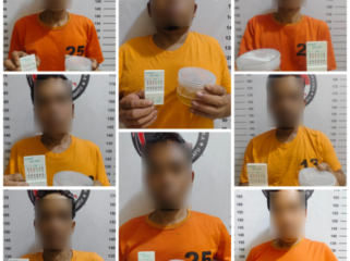 Para terduga pelaku berinisial S.R (50), D.H.H (50), A.M.H (38), S.Rt (36), S.Rg (44), P.A.R (26), A.S.H (44), serta R.N (48), yang berhasil diamankan