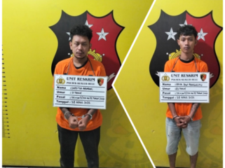 Para terduga pelaku berinisial D.T.N (31) dan A.D.P (22)