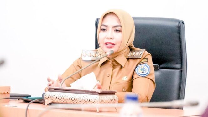 
					Bupati Labuhanbatu dr. Hj. Maya Hasmita, Sp.OG, M.K.M., saat mengikuti Pemeriksaan akhir atau exit meeting atas Laporan Keuangan Pemerintah Daerah (LKPD) Tahun Anggaran 2025