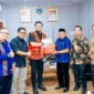 Wakil Bupati Labuhanbatu H. Jamri, ST bersama Kepala Dinas Peternakan, Kepala Bappeda, Ketua TP PKK Labuhanbatu, dan jajaran terkait