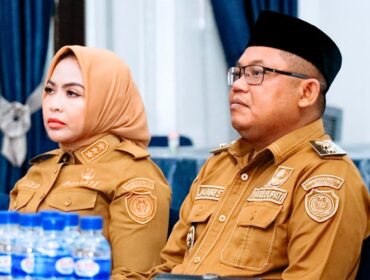 Bupati Labuhanbatu dr. Hj. Maya Hasmita, Sp.OG, MKM dan Wakil Bupati H. Jamri, S.T mengikuti Rakor Nasional Pengendalian Inflasi Tahun 2026 bersama Kemendagri