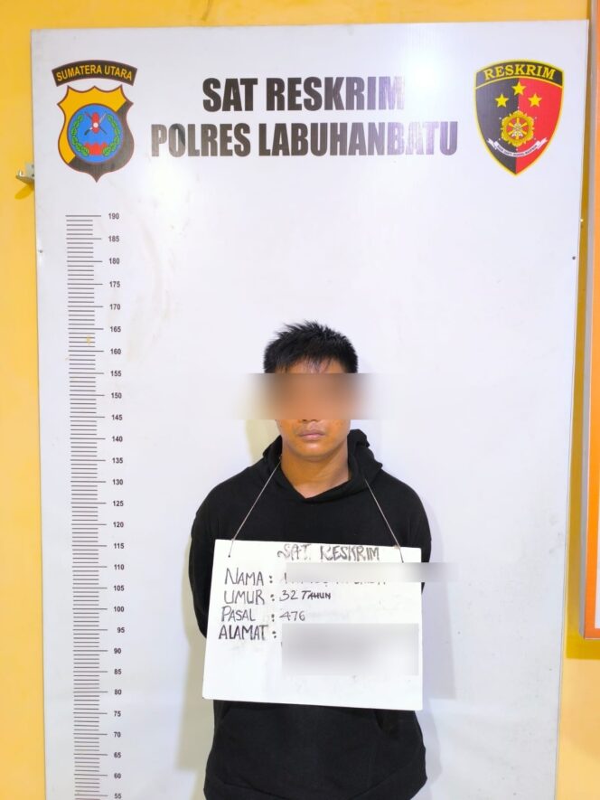 
					Sat Reskrim Polres Labuhanbatu Bekuk Pelaku Modus Tebusan Handphone