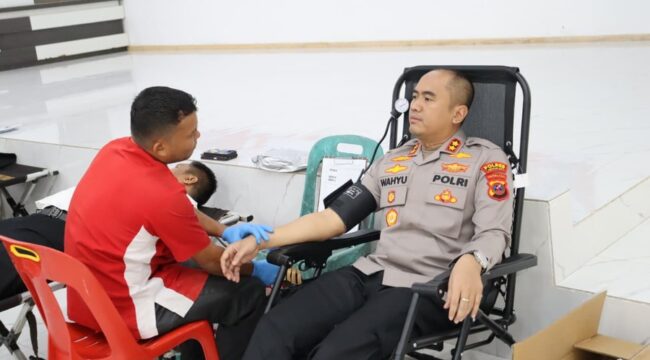 Kapolres Labuhanbatu AKBP Wahyu Endrajaya, S.I.K., M.Si., 