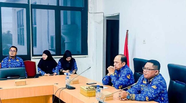 Wakil Bupati Labuhanbatu H. Jamri, ST mengikuti Zoom Meeting Penyaluran Transfer ke Daerah (TKD) yang dipimpin langsung oleh Mendagri Tito Karnavian terkait percepatan bantuan bagi daerah terdampak bencana di Aceh