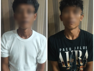 Dua pria yang berhasil diamankan masing-masing berinisial SH (31) dan RS (39) 