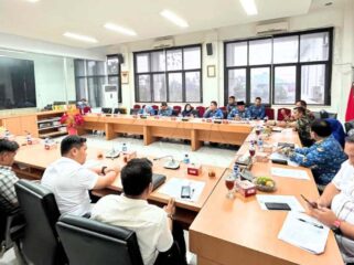 Rapat Forum Koordinasi Pimpinan Daerah (Forkopimda) di Ruang Rapat Bupati, Jumat (17/07/2026)
