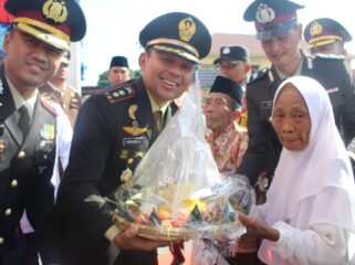 Dandim 0209/Labuhanbatu Letkol Kav Hanung Kaptiaji menghadiri peringatan HUT Bhayangkara ke-80 dan menegaskan pentingnya menjaga sinergi dalam memberikan rasa aman kepada masyarakat