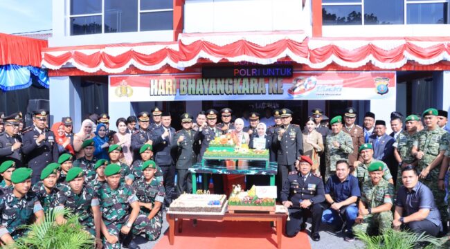 Hari Bhayangkara ke-80 menjadi momentum bagi Polres Labuhanbatu untuk terus meningkatkan pelayanan yang profesional, humanis, dan responsif bagi masyarakat