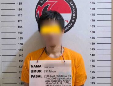 Terduga pelaku seorang pria berinisial JIS alias Joni (31) 