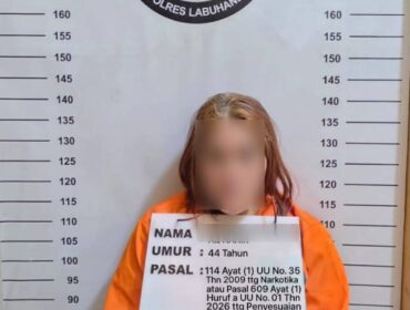 Opsnal Satresnarkoba Polres Labuhanbatu mengamankan wanita 44 tahun bersama 80 pil diduga ekstasi.