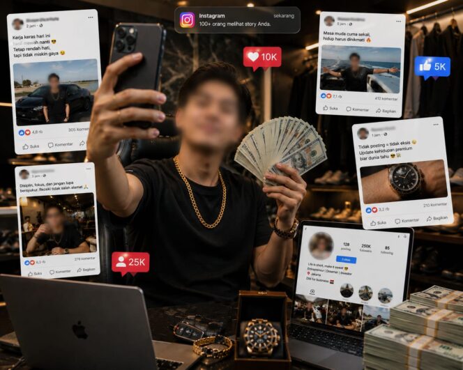 
					Foto: Ilustrasi - Fenomena perilaku narsistik dan kecenderungan mencari validasi melalui media sosial