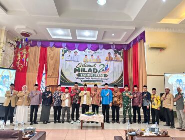 Kodim 0209/Labuhanbatu menghadiri Milad ke-21 JPRMI Kabupaten Labuhanbatu di Aula Hotel Permata Land, Rantauprapat, Minggu (13/9/2026)