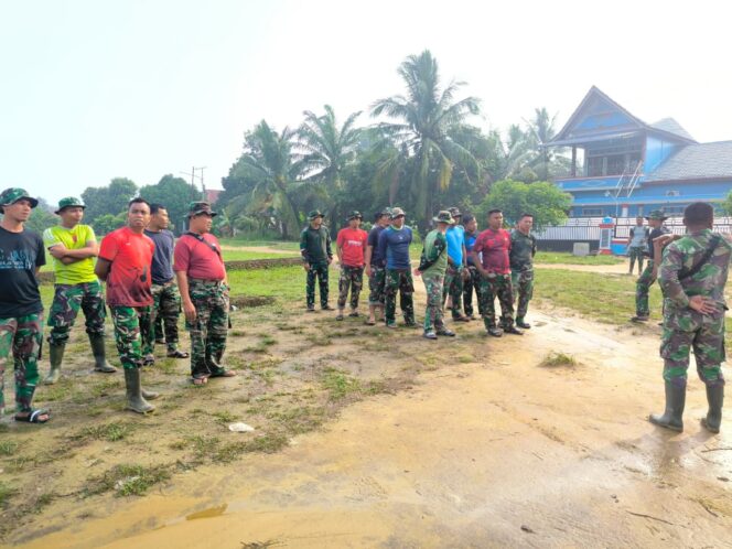 
					Satgas TMMD 130 Kodim 0209/LB Perkuat Disiplin dan Keselamatan Kerja