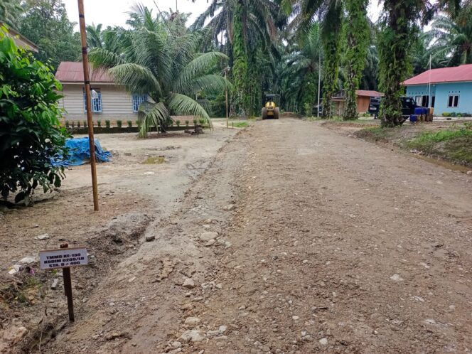 
					TMMD ke-130 Kodim 0209/Labuhanbatu Percepat Perbaikan Jalan Wonosari
