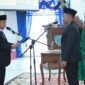 Muslimin Hadi Wibowo resmi dilantik sebagai anggota DPRD Kabupaten Labuhanbatu melalui mekanisme Penggantian Antar Waktu (PAW), Selasa (27/10/2026)